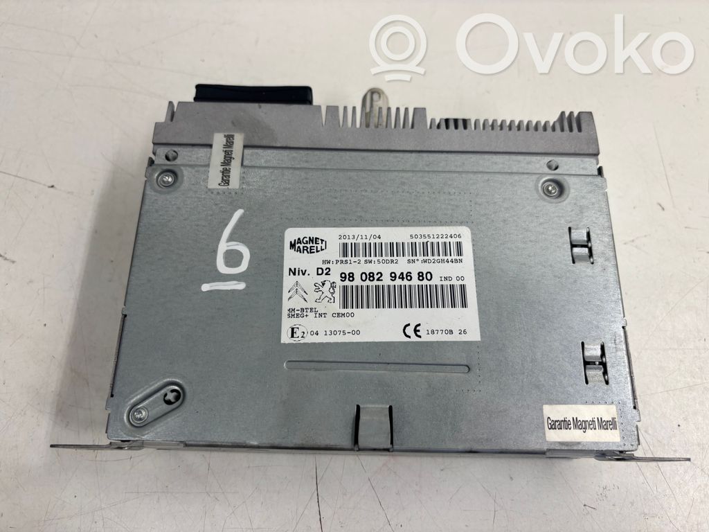 Citroen C4 II Picasso Panel / Radioodtwarzacz CD/DVD/GPS 