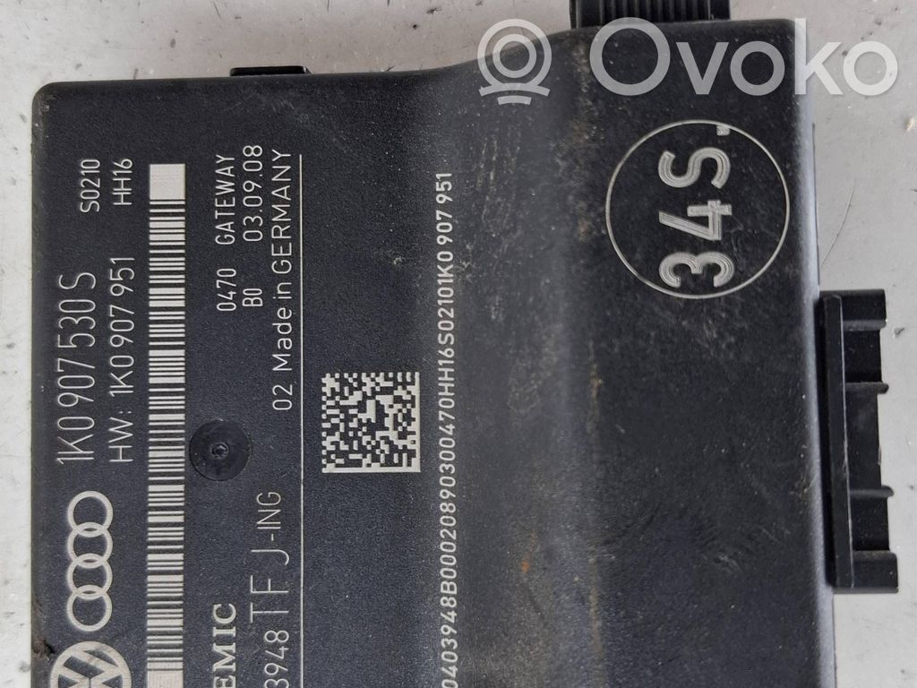 Skoda Octavia Mk2 (1Z) Gateway control module 