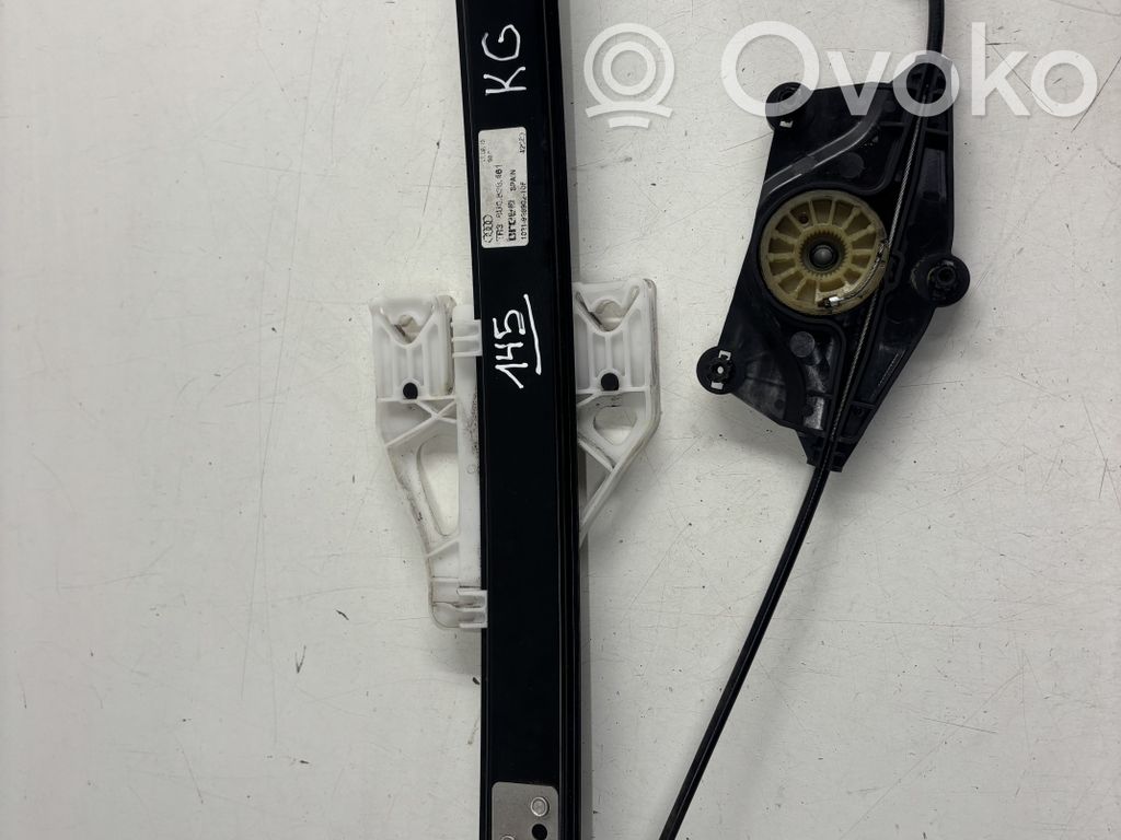 Audi Q3 8U Mechanizm podnoszenia szyby tylnej bez silnika 