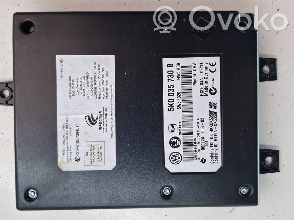 Seat Alhambra (Mk2) Bluetooth control unit module 