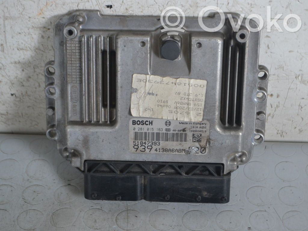 Alfa Romeo 159 Engine control unit/module 