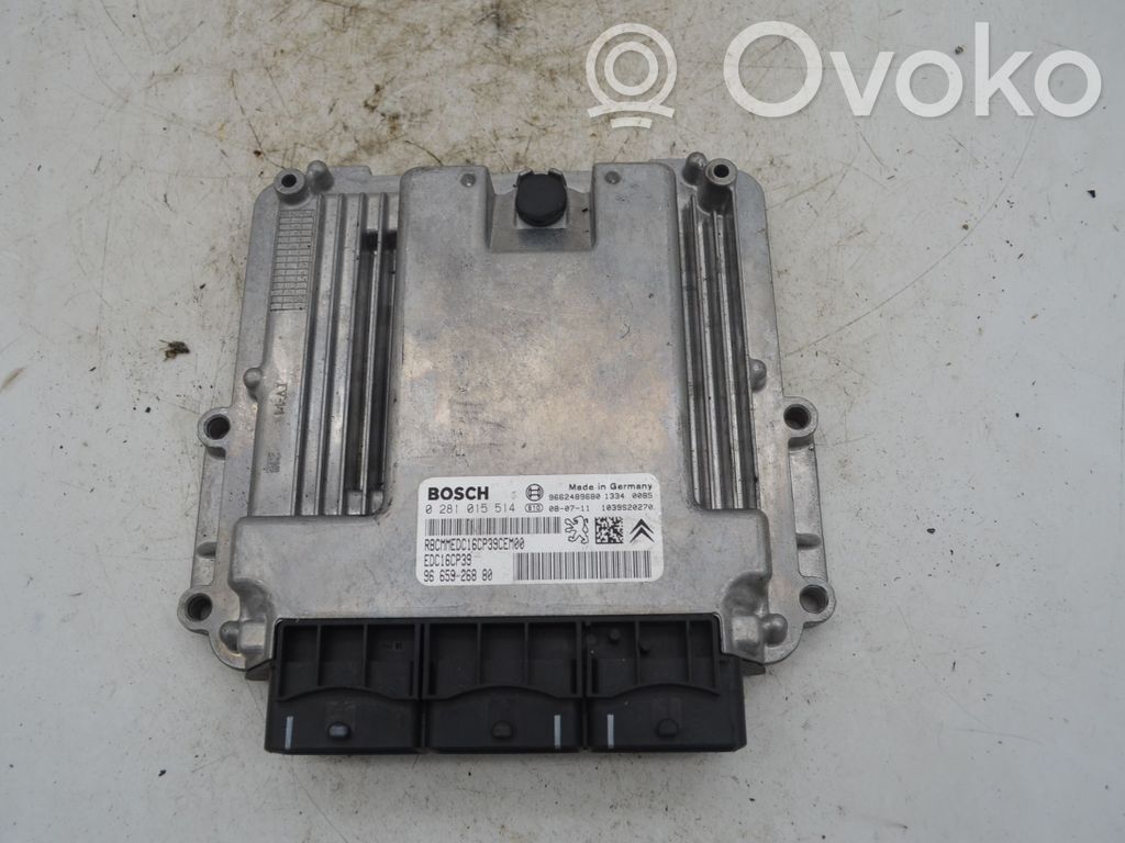 Unidad de control/módulo del motor   0281015514,0281015514,6FYEW7A