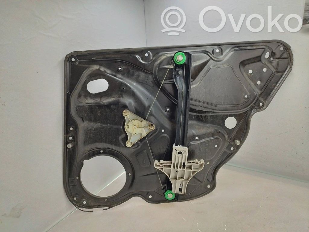Volkswagen PASSAT B6 Rear window lifting mechanism without motor 