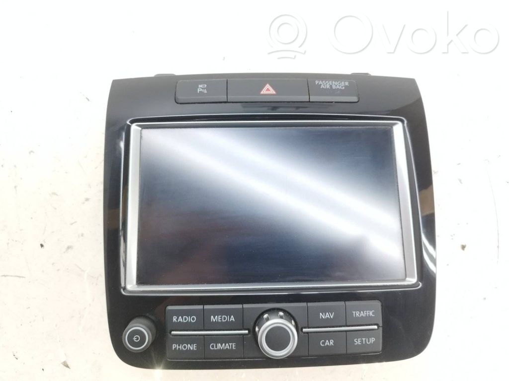 Volkswagen Touareg II Monitor / wyświetlacz / ekran 
