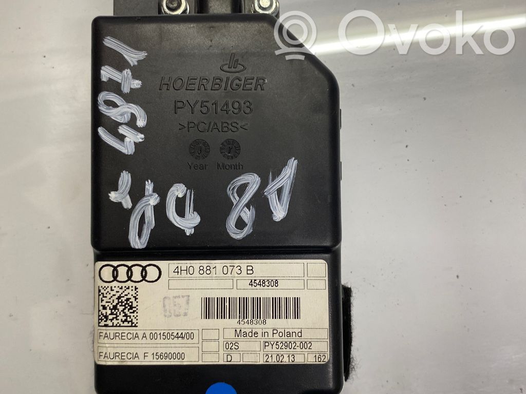 Audi A8 S8 D4 4H Module de commande de siège 