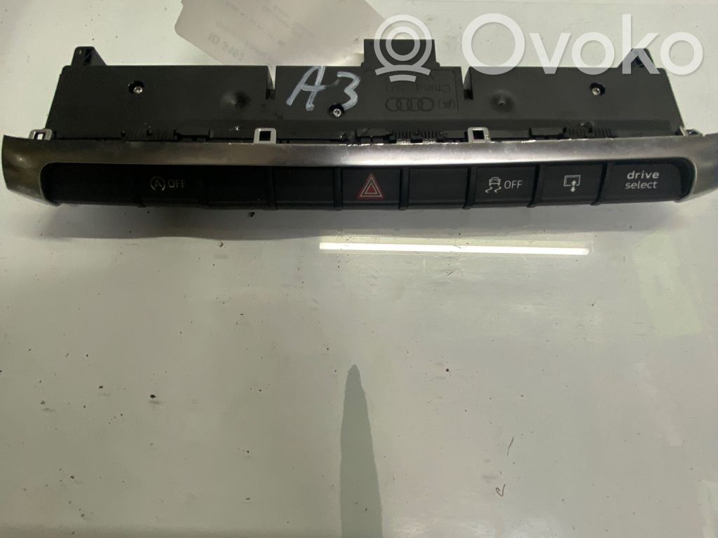 Audi A3 S3 8V Hazard light switch 