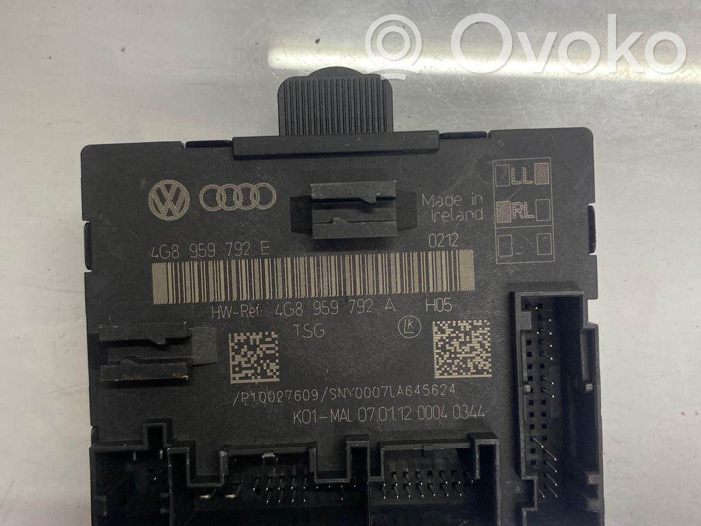 Audi A6 S6 C7 4G Door control unit/module 