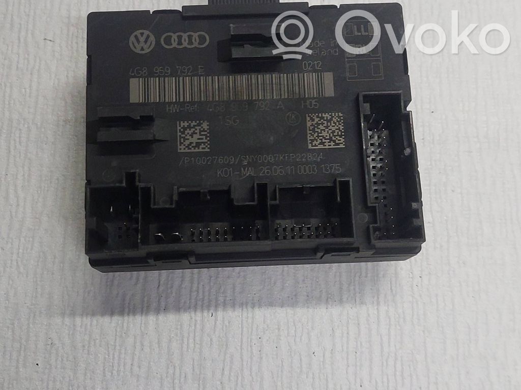 Audi A7 S7 4G Door control unit/module 