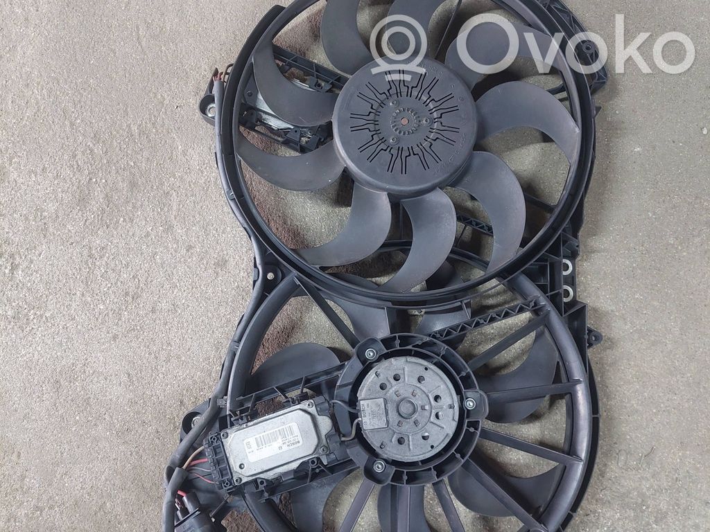 Audi A6 S6 C6 4F Elektryczny wentylator chłodnicy 