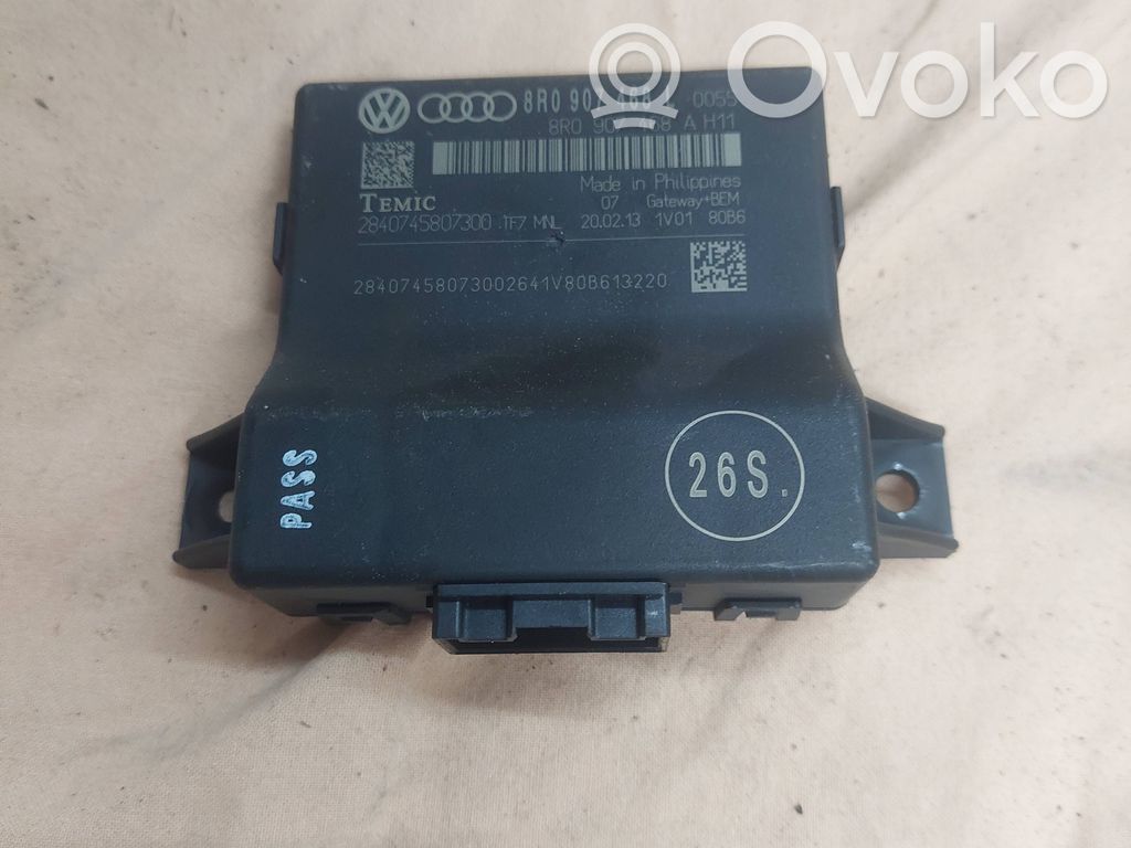 Audi A4 S4 B8 8K Módulo de control Gateway 