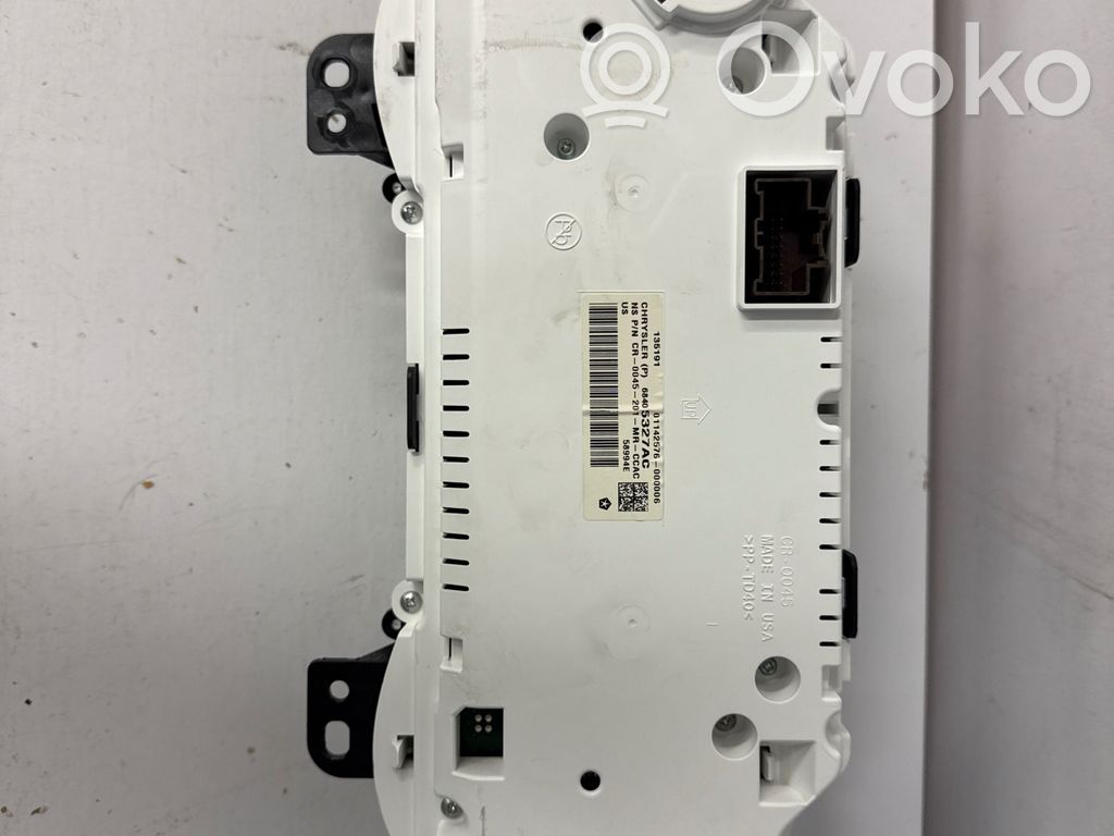 Speedometer (instrument cluster)   68405327AC,135191,01142576,CR0045201X