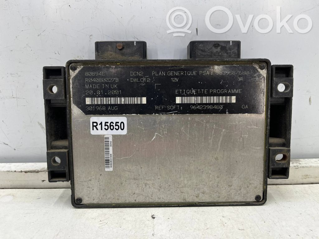 Citroen Berlingo Engine control unit/module ECU 