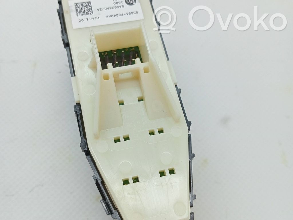 Interruptor del elevalunas eléctrico   93581P2240WK