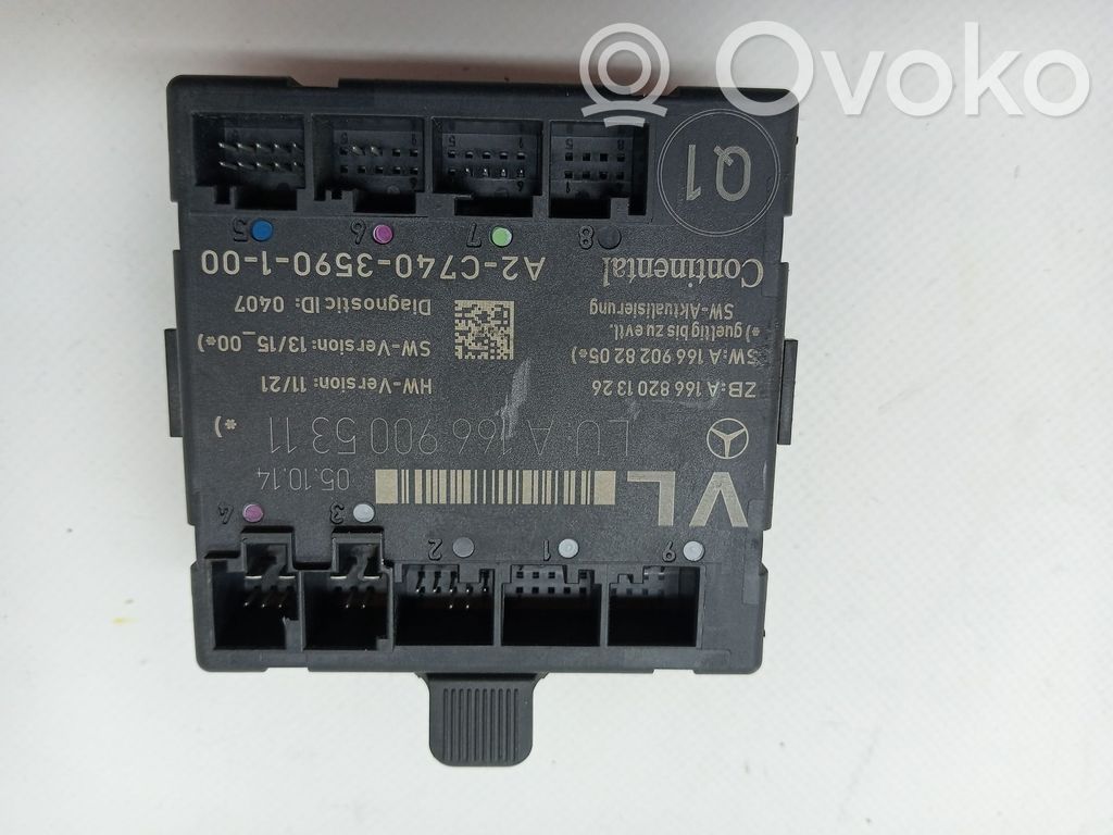 Mercedes-Benz CLA C117 X117 W117 Modul de control caroserie central