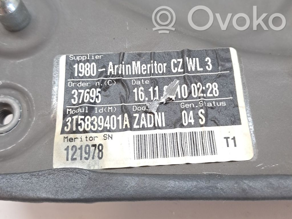 Skoda Octavia Mk3 (5E) Alzacristalli elettrico della portiera anteriore