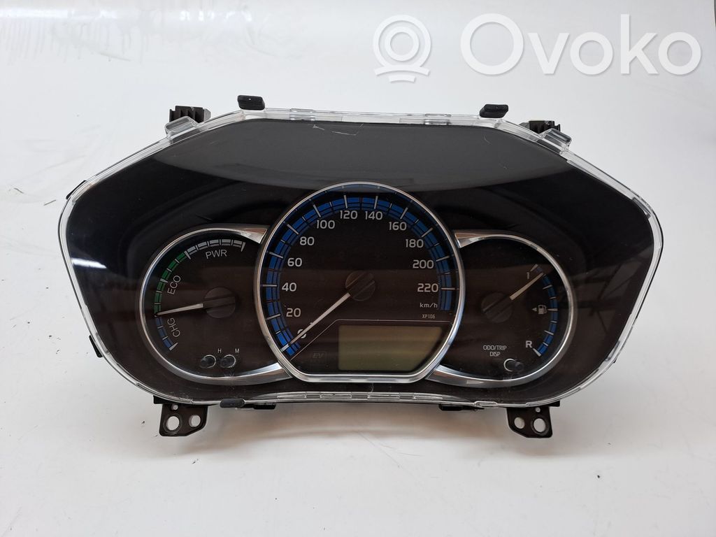 Toyota Yaris Vitezometru (grup de instrumente) 