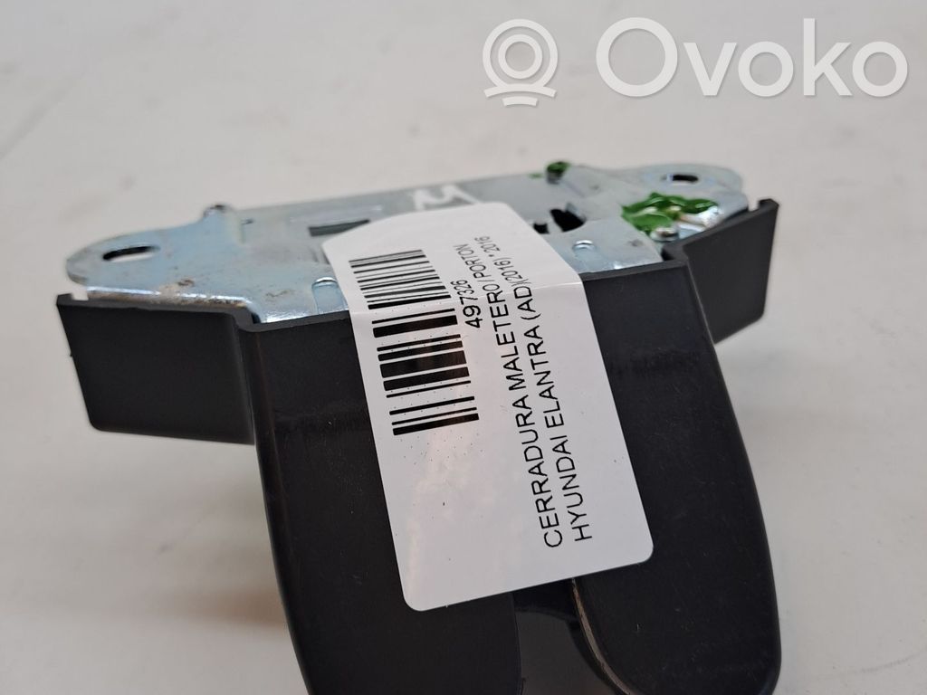 Hyundai Elantra VI Blocco chiusura del portellone