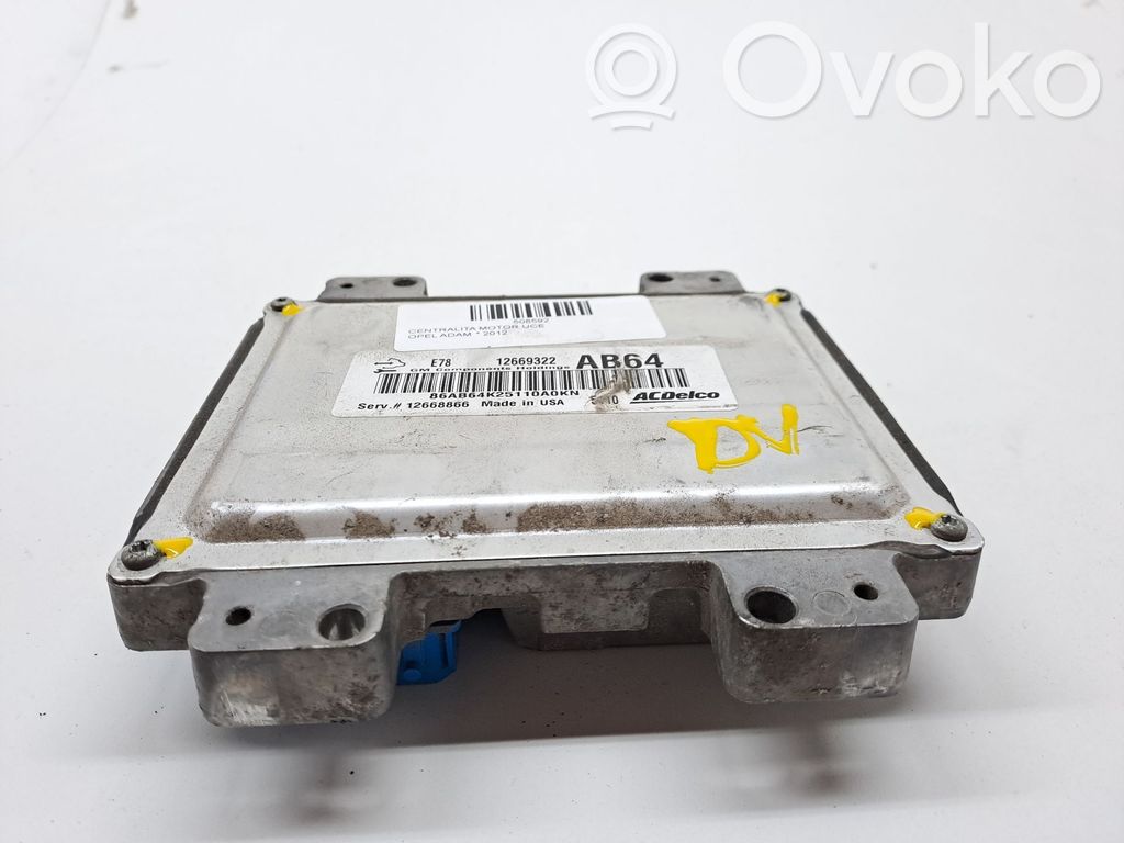 Unidad de control/módulo ECU del motor   12669322