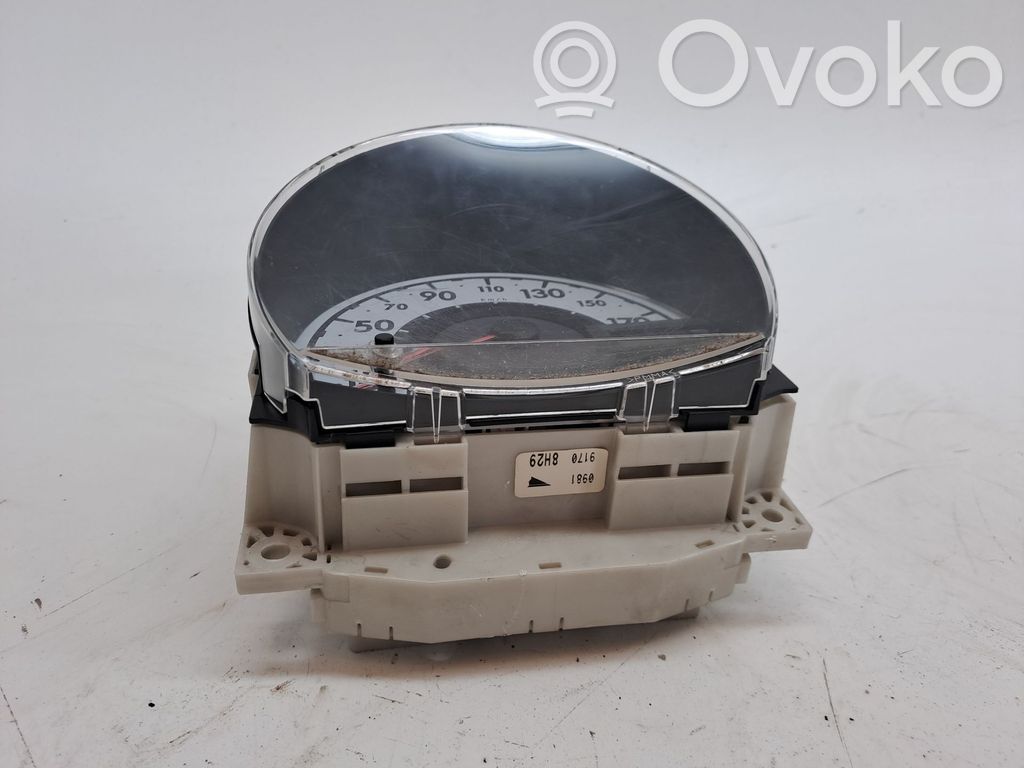 Citroen C1 Geschwindigkeitsmesser Cockpit 