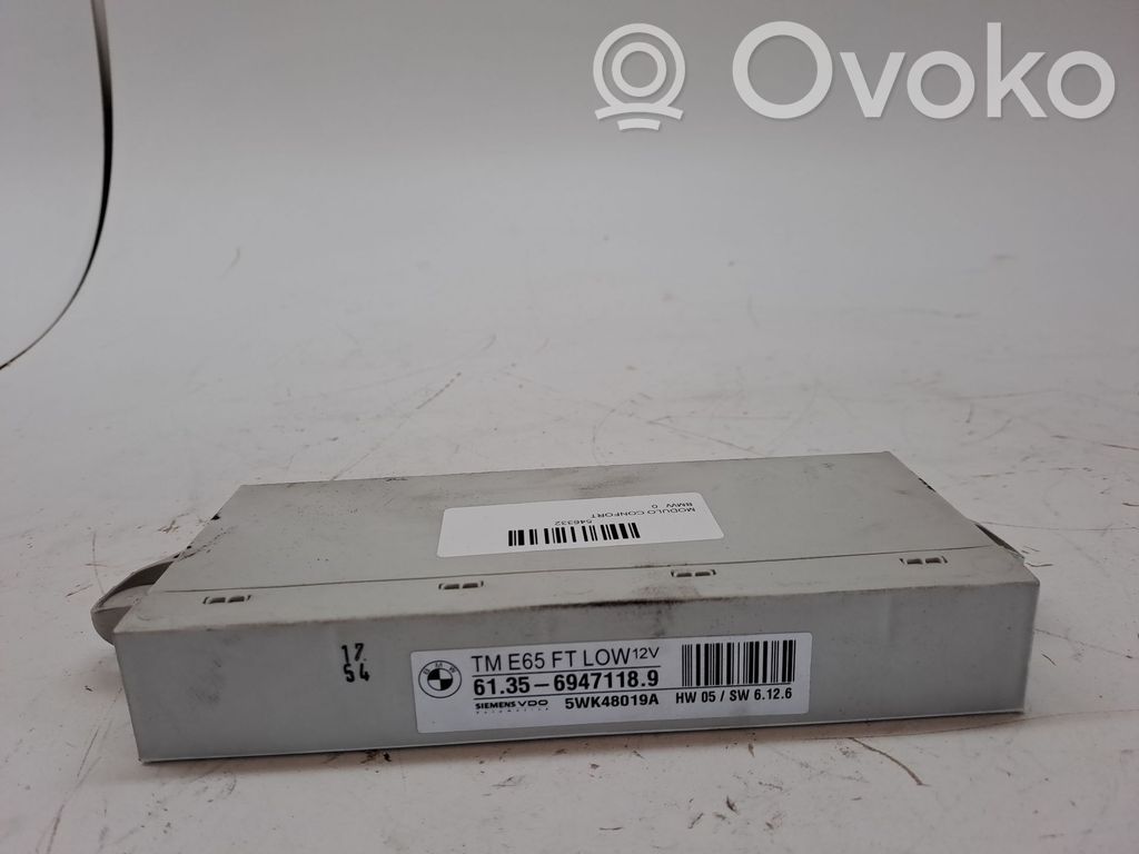 Unidad de control/módulo de carrocería central   61356947121