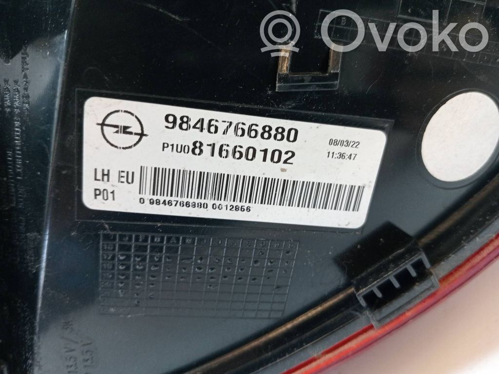 Opel Grandland X Lampada fanale posteriore 
