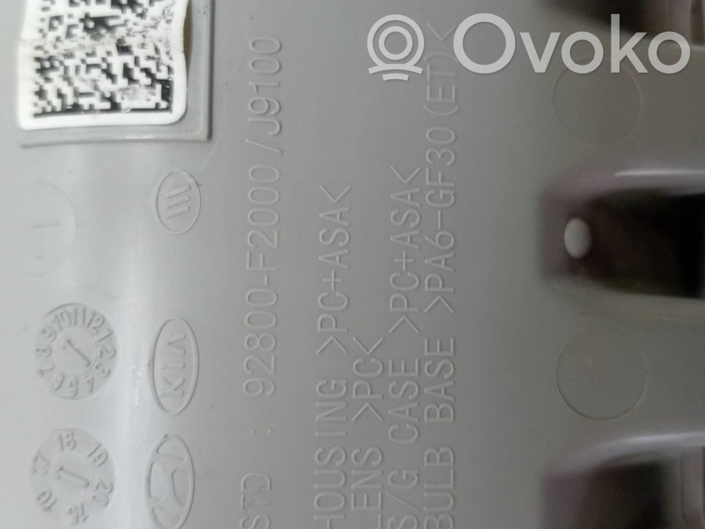 Consola de luz del techo   92800F2010BF3