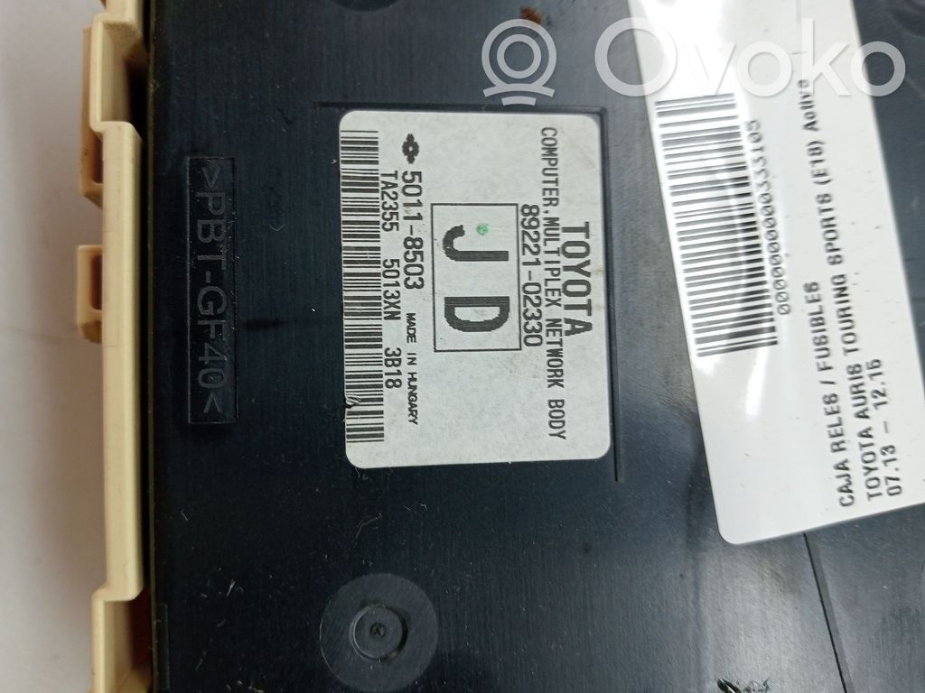 Módulo de fusible   8922102330,50118503