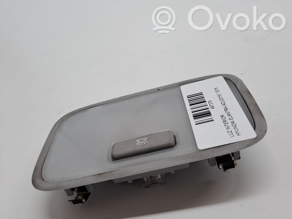 Hyundai Elantra VI Ramă consolă lumini plafon 