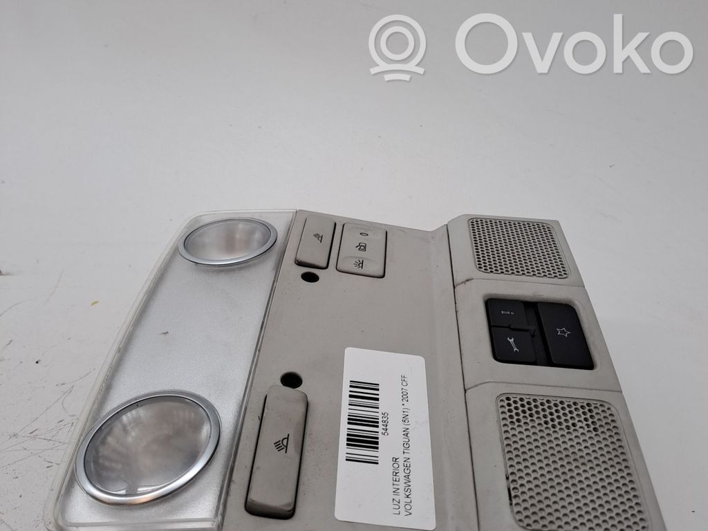 Volkswagen Tiguan Consola de luz del techo 