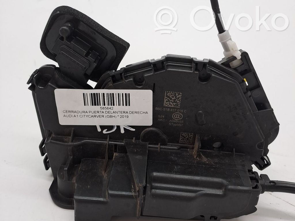 Serrure de porte avant   5TB837016C