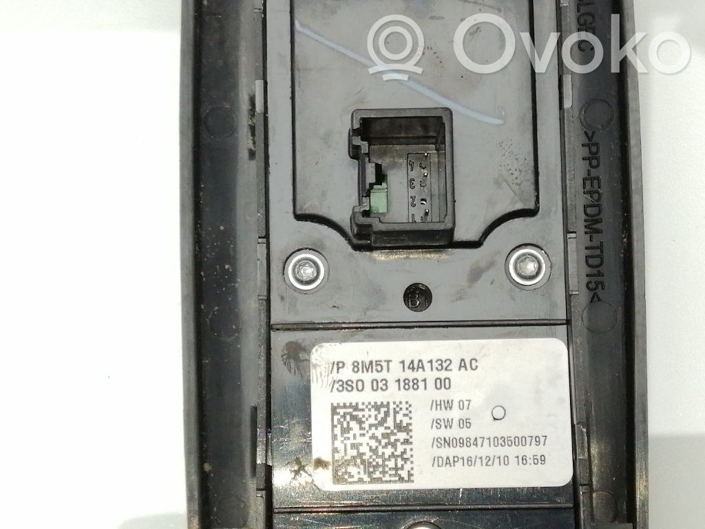 Electric window control switch   8M5T14A132AC