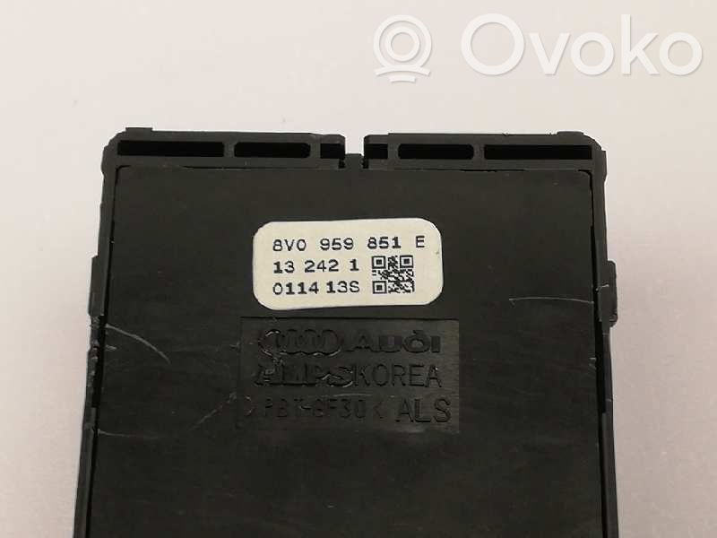 Electric window control switch   8V0959851E