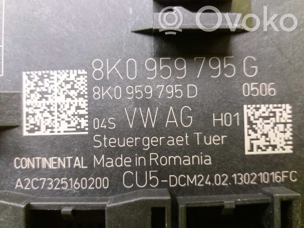 Audi A4 S4 B6 8E 8H Modul de control caroserie central 