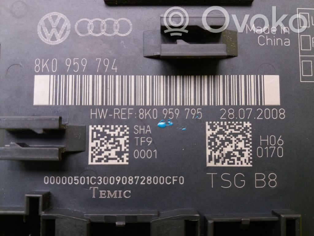 Audi A4 S4 B6 8E 8H Modul de control caroserie central 