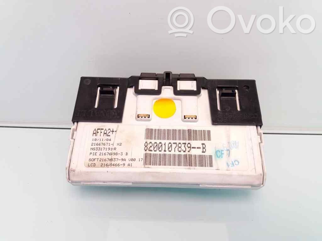 Schermo del visore a sovrimpressione   8200107839B