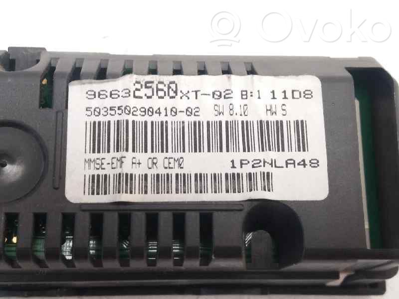 Head up display screen   96632560XT02,1P2NLA48,5035502904100211D8
