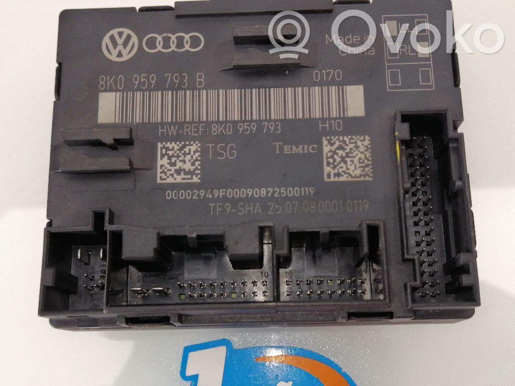 Audi A4 S4 B6 8E 8H Modul de control caroserie central 