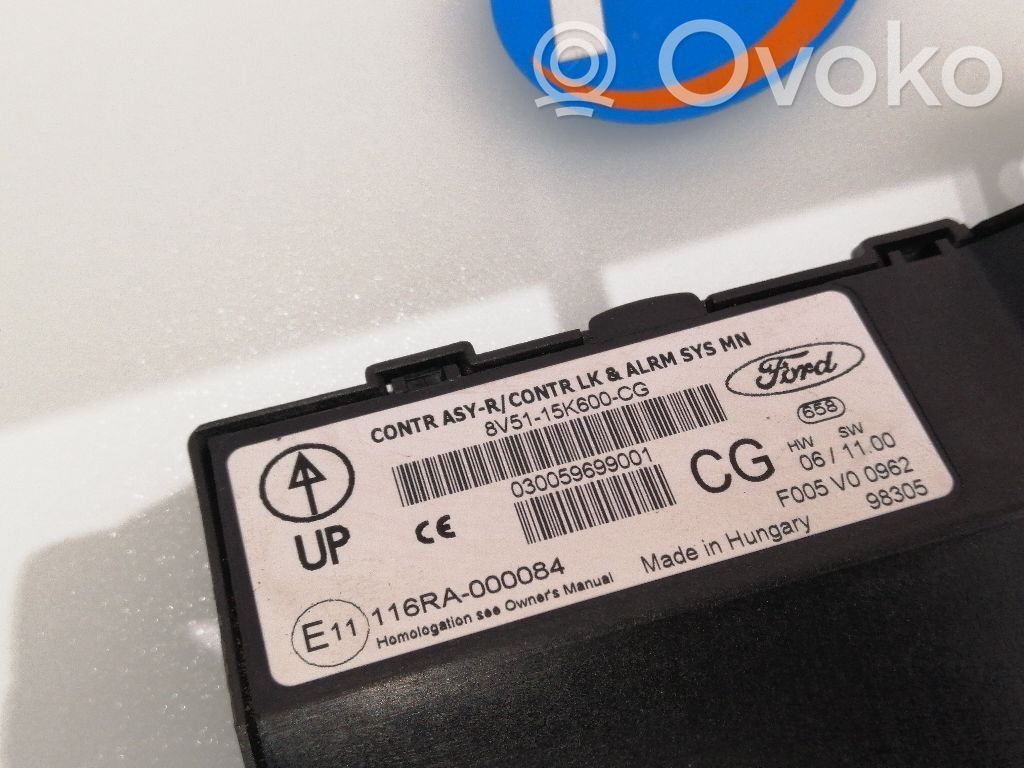 Modul de control caroserie central   8V5115K600CG,F005V00962