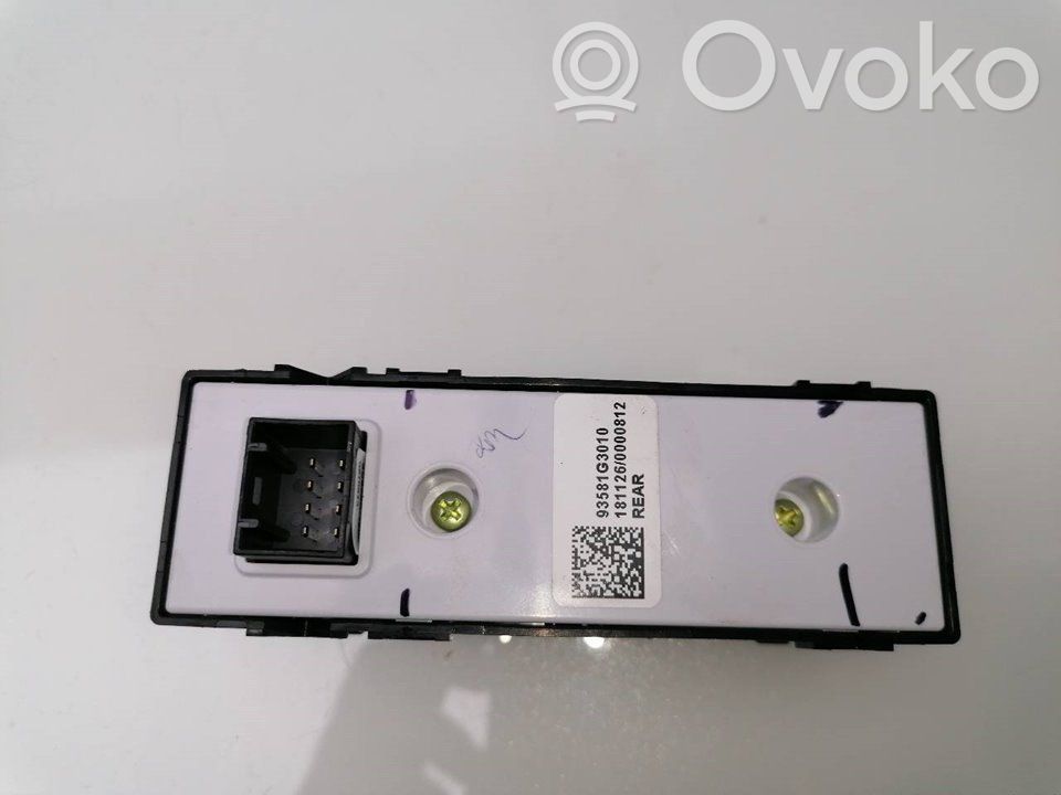 Interruptor del elevalunas eléctrico   93581G3010