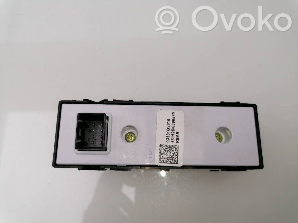 Electric window control switch   93581G3010