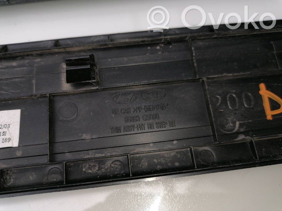 Moldura del panel   85873G5000,85877G5000,85883G5000