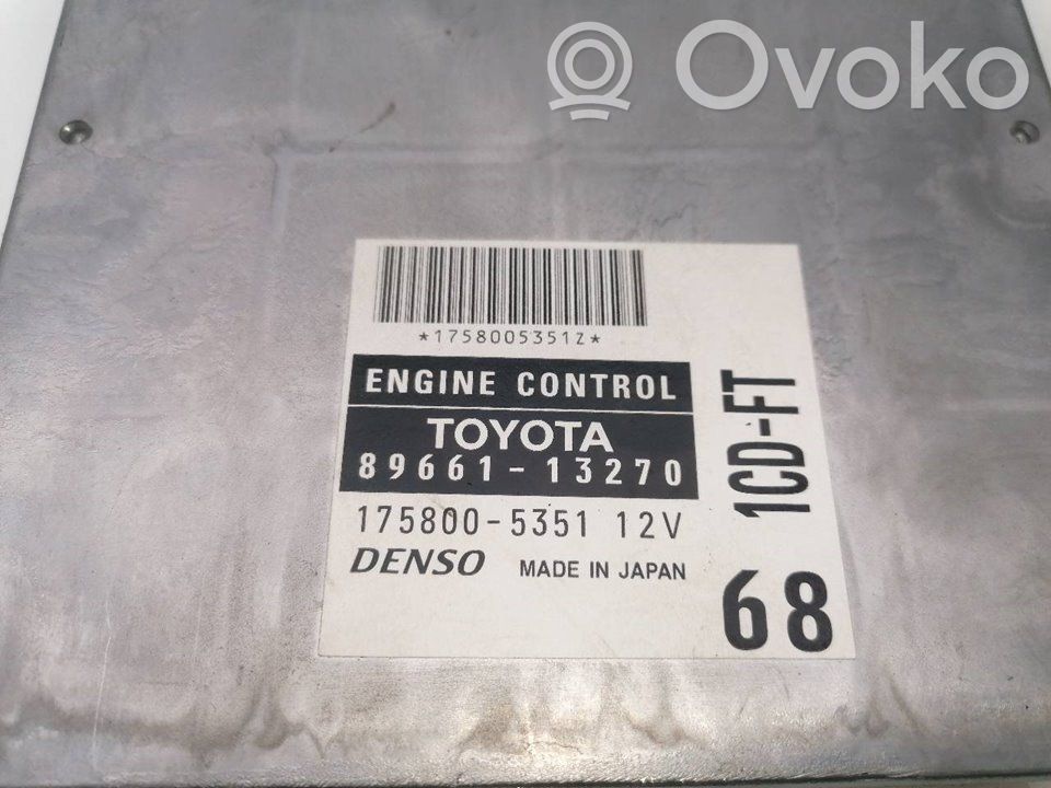 Unité de commande, module ECU de moteur   8966113270,1CDFT,1758005351