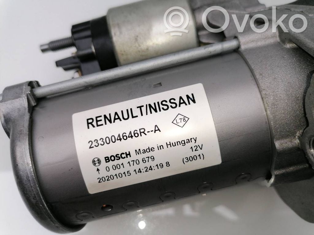 Motor de arranque   233004646R,0001170679