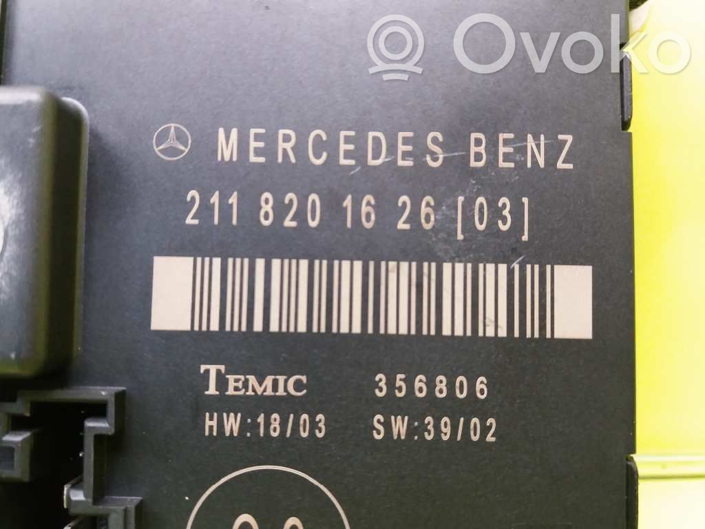 Mercedes-Benz E W211 Unidad de control/módulo de carrocería central 