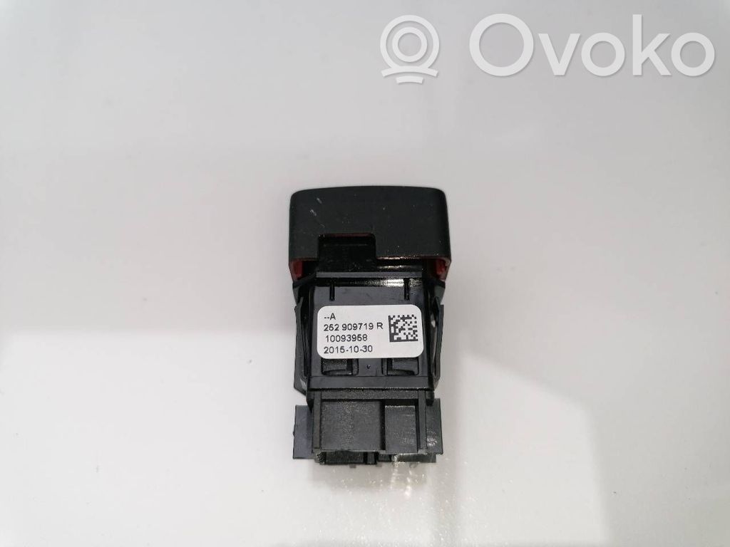 Botón interruptor de luz de peligro   252909719R