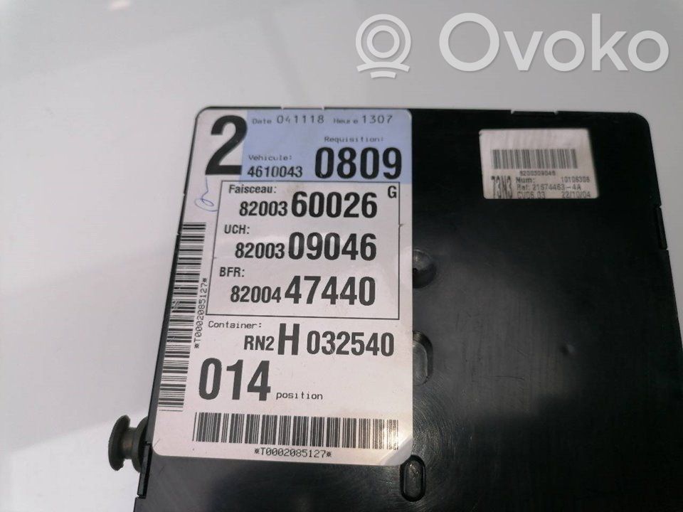 Renault Vel Satis Sulakemoduuli 