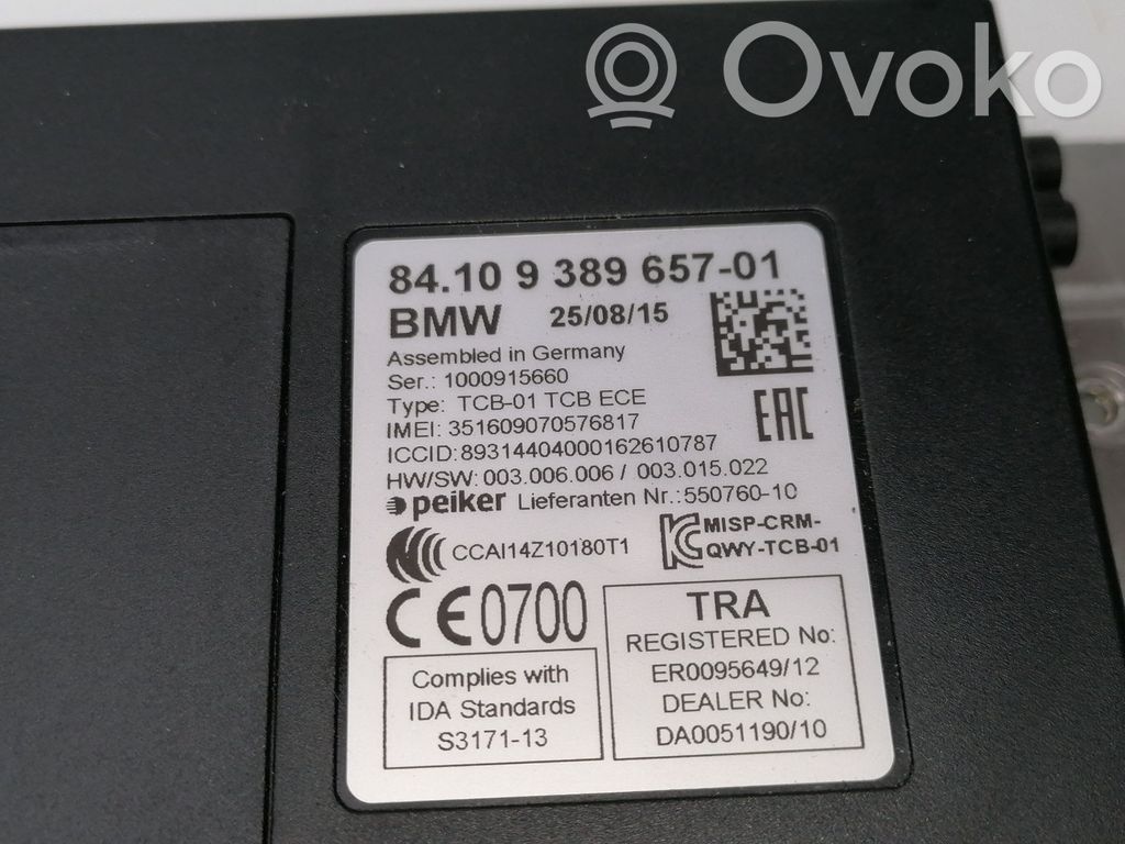 BMW 4 F32 F33 Modul de control caroserie central 