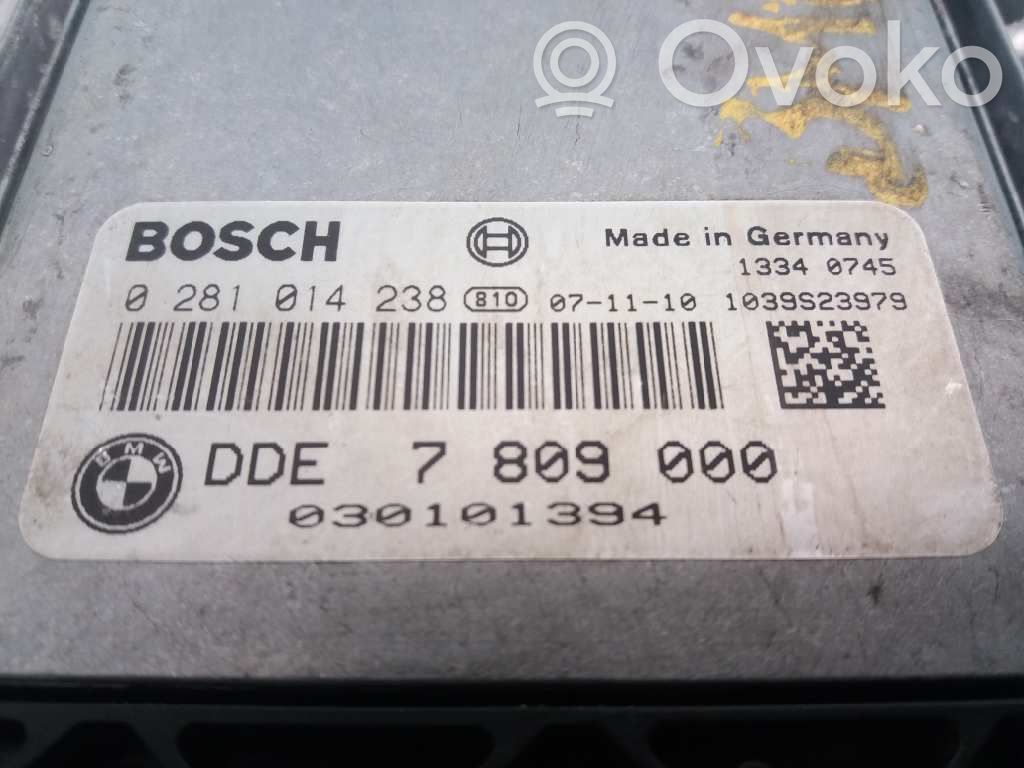 Engine control unit/module ECU   13618512587,DDE7809000,0281014238