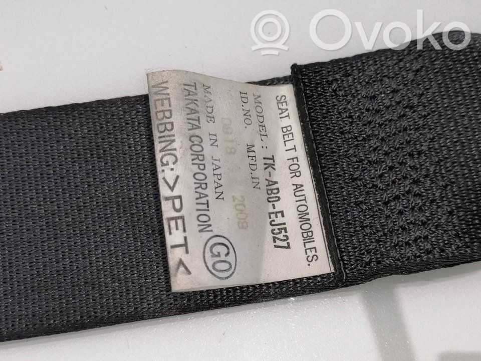 Honda Accord Ceinture de sécurité arrière centrale (siège) 