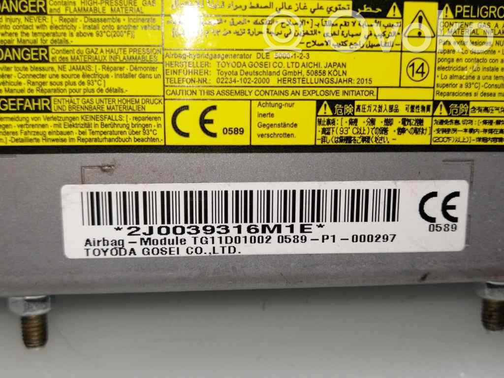 Toyota Auris 150 Airbag dello sterzo